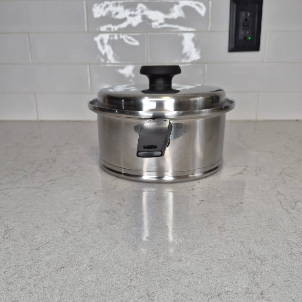 Lifetime Vintage Stainless Steel Saucepan With Lid T304